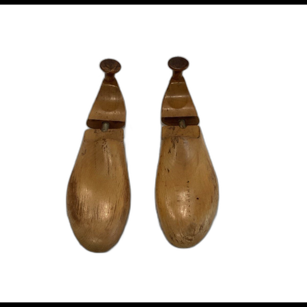 Vintage Shoe Stretchers Size 10 Pair of Wood Stretchers Unbranded